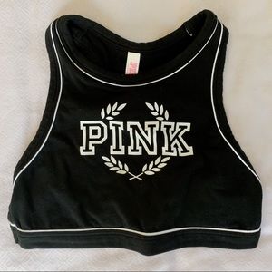 NWOT VS Pink Crop Top Sports Bra